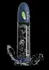 Pump Worx Max Pro Flow Blue Automatski sistem za intimni trening 28.6cm