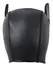 Bad Kitty Neoprene Dog Head Mask with Removable Mouth Part, Black