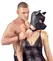 Bad Kitty Neoprene Dog Head Mask with Removable Mouth Part, Black