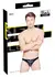 Black Level Vinyl Briefs L - Shiny Black, Stretch, Front Zip