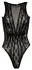 Cottelli Collection Body Fantasy S-L Rastegljivi Bodysuit sa Rinstounima Crni