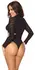 Cottelli FANTASY S-L Ženski Bodysuit sa Rinstoun Detaljima, Crni