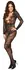 Cottelli FANTASY Čipkani Catsuit S-L, Dugi Rukavi, Duboki Dekolte, Crni