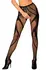 Obsessive S336 Mesh Tights S-L Black - Open Design, Stretch Fit