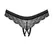 Obsessive Chemeris Lace Panties XS/S Black Open Design
