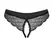 Obsessive Chemeris Panty XL/2XL Black Lace Open Design