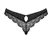 Obsessive Chemeris Lace Panties XS/S Black - Elegant Decorative Waistband