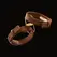 Crave ICON Cuffs Tan & 18kt Gold Plated - Elegant Adjustable Wrist Accessories