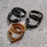 Crave ICON Cuffs Tan & 18kt Gold Plated - Elegant Adjustable Wrist Accessories