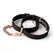 Crave ID Cuffs Black/Rose Gold - Elegant Adjustable Wrist Jewelry