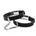 Crave ID Cuffs Black/Silver - Designer Wrist Restraint Bracelets