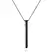 Crave Vesper 2 Black - Waterproof Designer Necklace, USB Rechargeable
