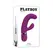 Playboy Pleasure Tap That vibrator ljubičasti - 9-brzinski zakrivljeni silikonski model