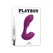 Playboy Arch G-Spot Vibrator Purple - Flexible Dual-Action, 10 Modes