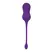 Playboy Pleasure Double Time Kegel trener ljubičasti, daljinski, vodootporan