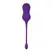 Playboy Pleasure Double Time Kegel trener ljubičasti, daljinski, vodootporan