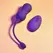 Playboy Pleasure Double Time Kegel trener ljubičasti, daljinski, vodootporan