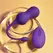 Playboy Pleasure Double Time Kegel trener ljubičasti, daljinski, vodootporan