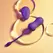 Playboy Pleasure Double Time Kegel trener ljubičasti, daljinski, vodootporan