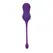 Playboy Pleasure Double Time Kegel trener ljubičasti, daljinski, vodootporan