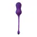Playboy Pleasure Double Time Kegel trener ljubičasti, daljinski, vodootporan
