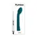 Playboy Pleasure On The Spot Intimate Wand Vibrator Zeleni 10 modova