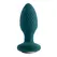 Playboy Pleasure Spinning Tail Teal - Rotating Remote Plug, Silicone