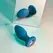 Playboy Pleasure Spinning Tail Teal - Rotating Remote Plug, Silicone