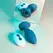 Playboy Pleasure Spinning Tail Teal - Rotating Remote Plug, Silicone