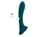 Playboy Pleasure True Indulgence Dual-Ended Vibrator Green Silicone