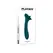 Playboy Pleasure True Indulgence Dual-Ended Vibrator Green Silicone