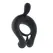 Playboy Pleasure Triple Play Vibrating Ring Crni, 9 modova, daljinski upravljač