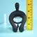Playboy Pleasure Triple Play Vibrating Ring Crni, 9 modova, daljinski upravljač