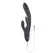 Playboy Pleasure Rapid Rabbit Black - Multi-Action Intimate Device, 10