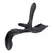 Playboy Pleasure The 3 Way Silicone Support Ring Black USB Remote