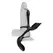 Playboy Pleasure The 3 Way Silicone Support Ring Black USB Remote