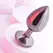 Playboy Tux Large Aluminium Intimate Plug - Elegant Black & White Design