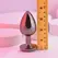 Playboy Tux Large Aluminium Intimate Plug - Elegant Black & White Design