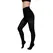 Bye Bra Total Push Up 100 Tights Black M - Italian Microfiber Support