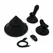 The Cowgirl Cone Intimate Machine Wireless Remote 20 Modes Black
