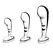 b-Vibe Stainless Steel Training Set - 3-Piece Prostate Plug Kit