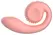 Snail Vibe Gizi Peachy Pink Dual-Motor Intimate Device Silicone 19cm