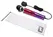 le Wand Diecast Plug-In Ombre Compact Massage Wand, 20 Modes, Silver