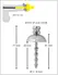 Mystim Umbrella Intimate Plug Stainless Steel 7.7cm