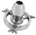 Fetish Collection Stainless Steel Adjustable Anal Spreader 6.4cm