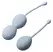 ohhcean Pleasure Balls Set Light Aqua Blue Eco-Friendly Silicone Duo