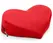 Liberator Heart Wedge Red - Ergonomic Intimate Cushion, 45.5x35.5x18cm