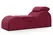 Liberator Esse Merlot lounger - ergonomska stolica za opuštanje, bordo