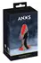ANOS Triple Colour Intimate Plug with Suction Base, 11.5 cm, Silicone