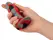 ANOS Triple Colour Intimate Plug with Suction Base, 11.5 cm, Silicone